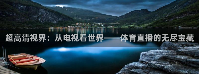 飞速体育直播在线观看cba：超高清视界：从电视看世界——体育直播的无尽宝藏